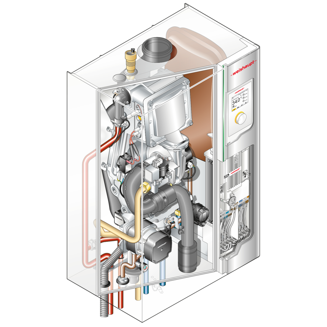 Weishaupt Gasheizungen Installation